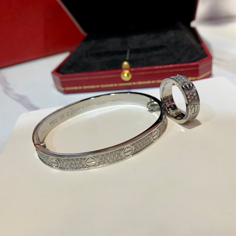 Lifestyle view of Cartier unisex jewelry piece
