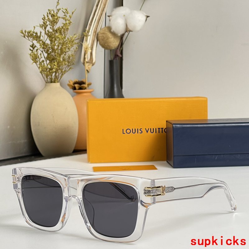 Full view of Louis Vuitton unisex sunglasses