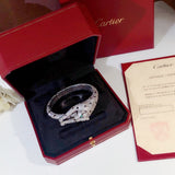 Front view of Cartier unisex jewelry piece