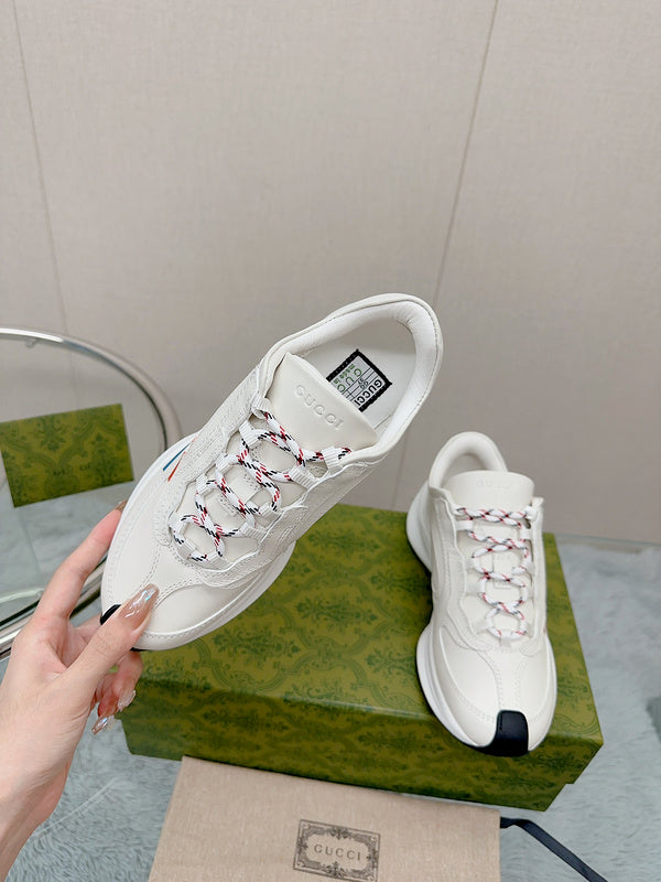 Gucci tonal black luxury sneakers view 10 premium leather build
