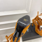 Saint Laurent designer shoes full view