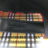 Close-up detail view of Burberry unisex cap