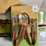 Front view of signature statement women's handbag – women's luxury handbag