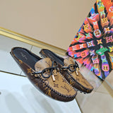 Louis Vuitton White Low-Top Sneakers - Angled View