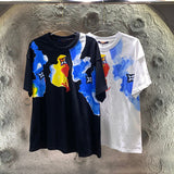 Full styled look of Louis Vuitton cotton t-shirt with runway-inspired design