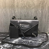 Sleek Faux Leather Handbag - Versatile Everyday Design | Women's Luxury Handbag #798 - front view (image 1) of designer-inspired handbag