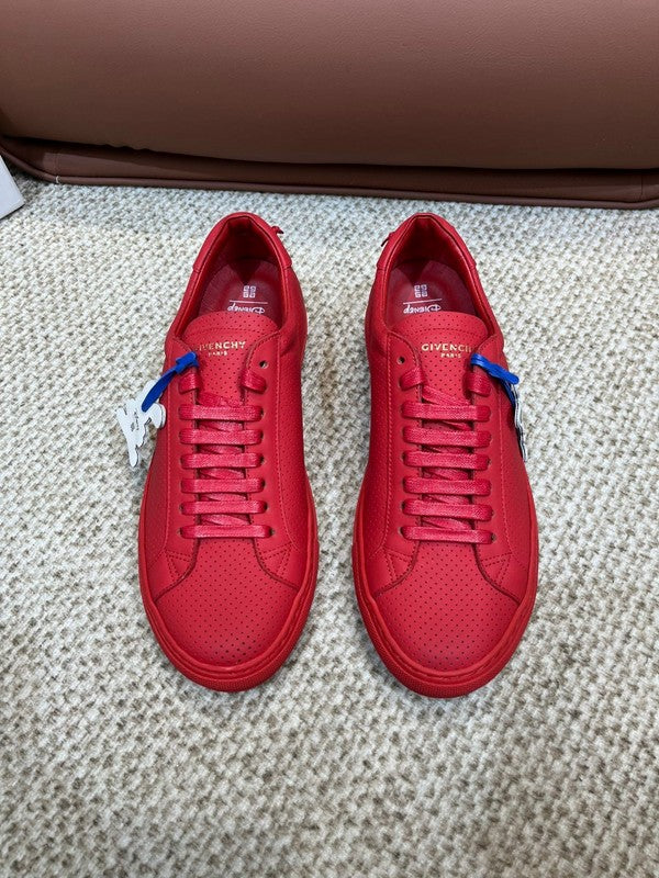 Givenchy Red Classic Ballet Flats - Toe Detail View