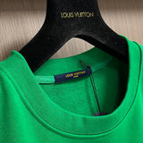 Front view of Louis Vuitton luxury clothing with tailored silhouette