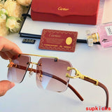 Lifestyle view of Cartier unisex sunglasses