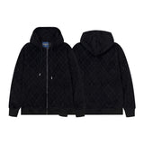 Close-up detail shot of Louis Vuitton luxury clothing with everyday silhouette