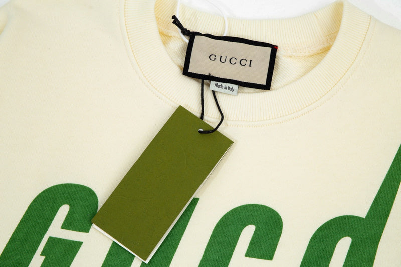 Full styled look of Gucci luxury clothing with tailored silhouette