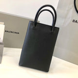Zivas Charm Modern Minimalist Look Statement Handbag (Contemporary Shape Language) – Angled View