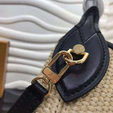 Handle and strap detail of refined elevated women's handbag – women's everyday handbag