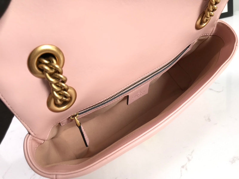 Close-up detail of polished signature women's handbag – women's statement bag
