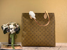 Luxury Canvas Tote Bag - Women's Designer Premium Fashion - NM5049