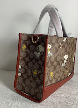 New Luxury Canvas Tote Bag - Women's Designer Premium Fashion - NM6586
