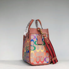 New Premium Leather Top Handle Satchel - Elegant Women's Designer Bag - NM6396