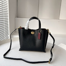 New Premium Leather Top Handle Satchel - Elegant Women's Designer Bag - NM6349