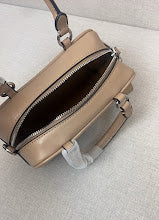 New Premium Leather Top Handle Satchel - Elegant Women's Designer Bag - NM6534