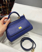 Premium Leather Top Handle Satchel - Elegant Women's Designer Bag - NM7287