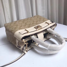New Premium Structured Satchel - Chic Women's Luxury Designer Handbag - NM6382