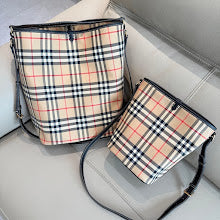 New Premium Monogram Tote Bag - Elegant Luxury Women's Designer Handbag - NM5852