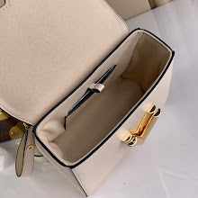Premium Leather Top Handle Satchel - Elegant Women's Designer Bag - NM4340