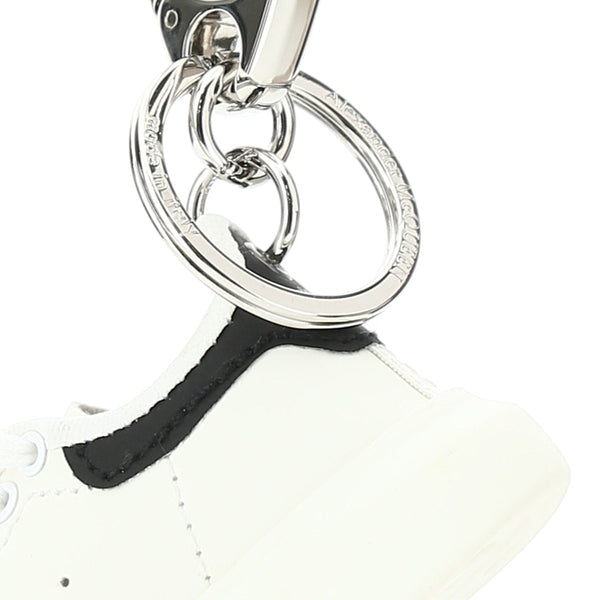 Alexander McQueen Jewellery? Alexander Mcqueen Men White Leather Key Ring Luxury Designer Statement Jewellery