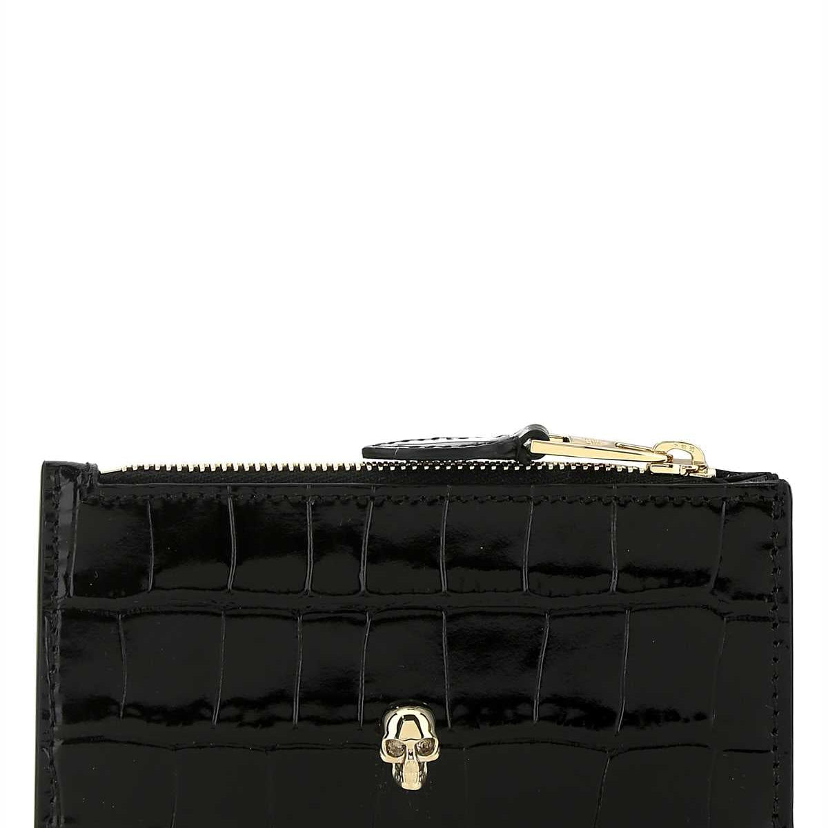 Alexander McQueen wallets luxury designer piece front view