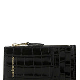 Alexander McQueen wallets side profile designer luxury fashion