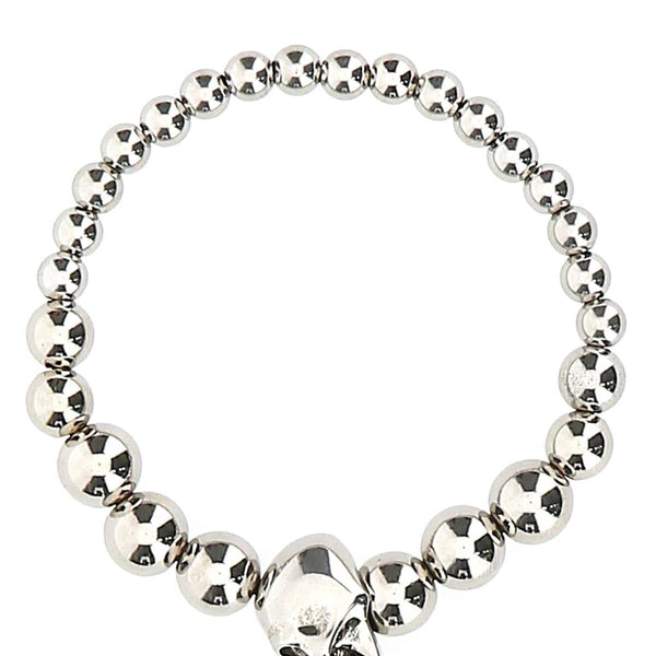 Alexander McQueen Jewellery? Alexander Mcqueen Men Silver Metal Bracelet Luxury Designer Statement Jewellery