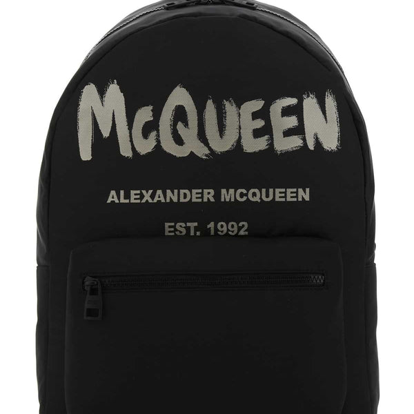 Alexander McQueen backpacks luxury designer piece front view