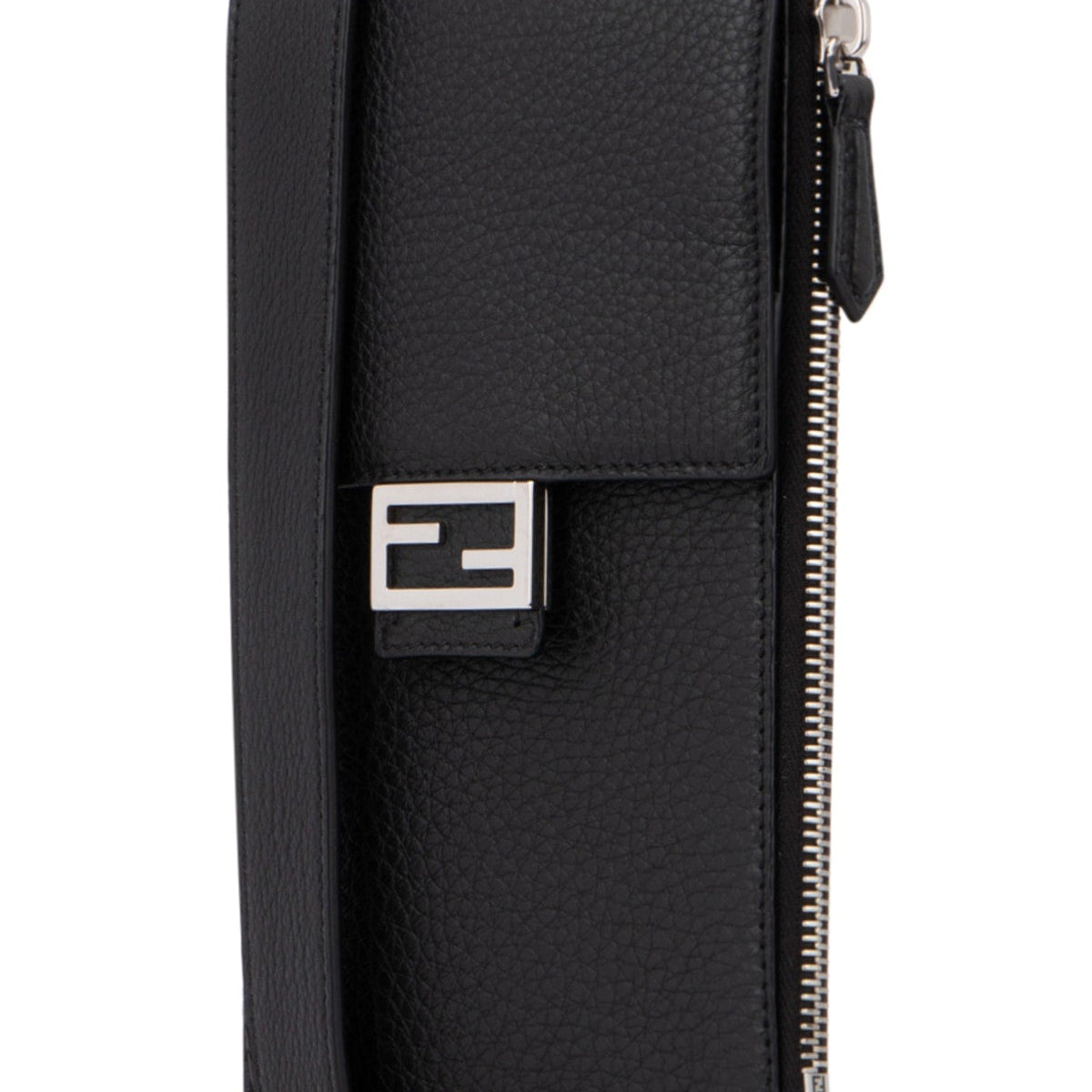 Fendi premium clutches detail and craftsmanship close-up