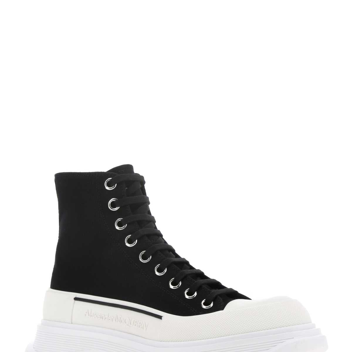 Alexander McQueen premium athletic detail and craftsmanship close-up