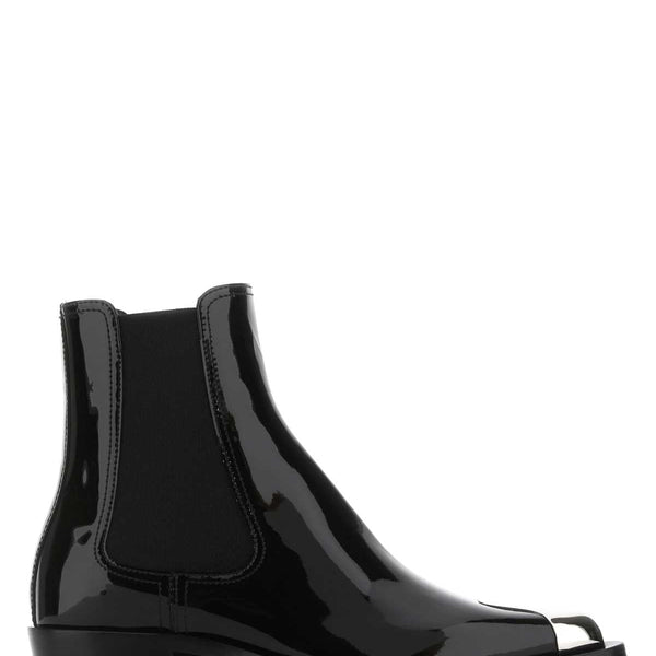 Alexander McQueen boots & booties luxury designer piece front view