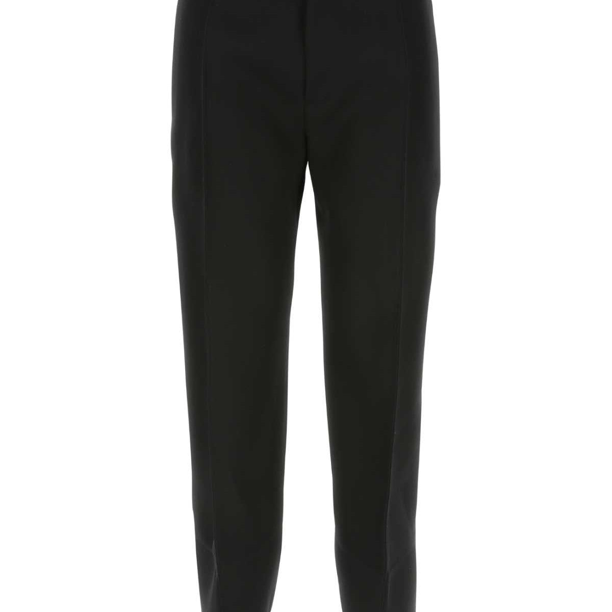 Bottega Veneta Pants? Bottega Veneta Women Black Wool Pant Tailored Everyday Designer Pants