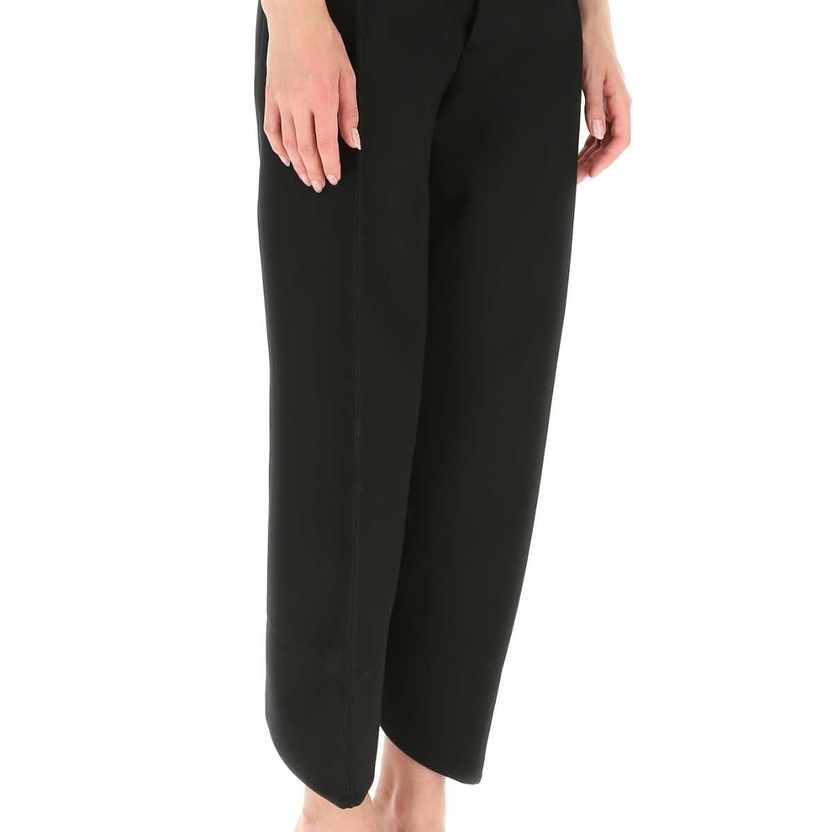 Bottega Veneta pants side profile designer luxury fashion