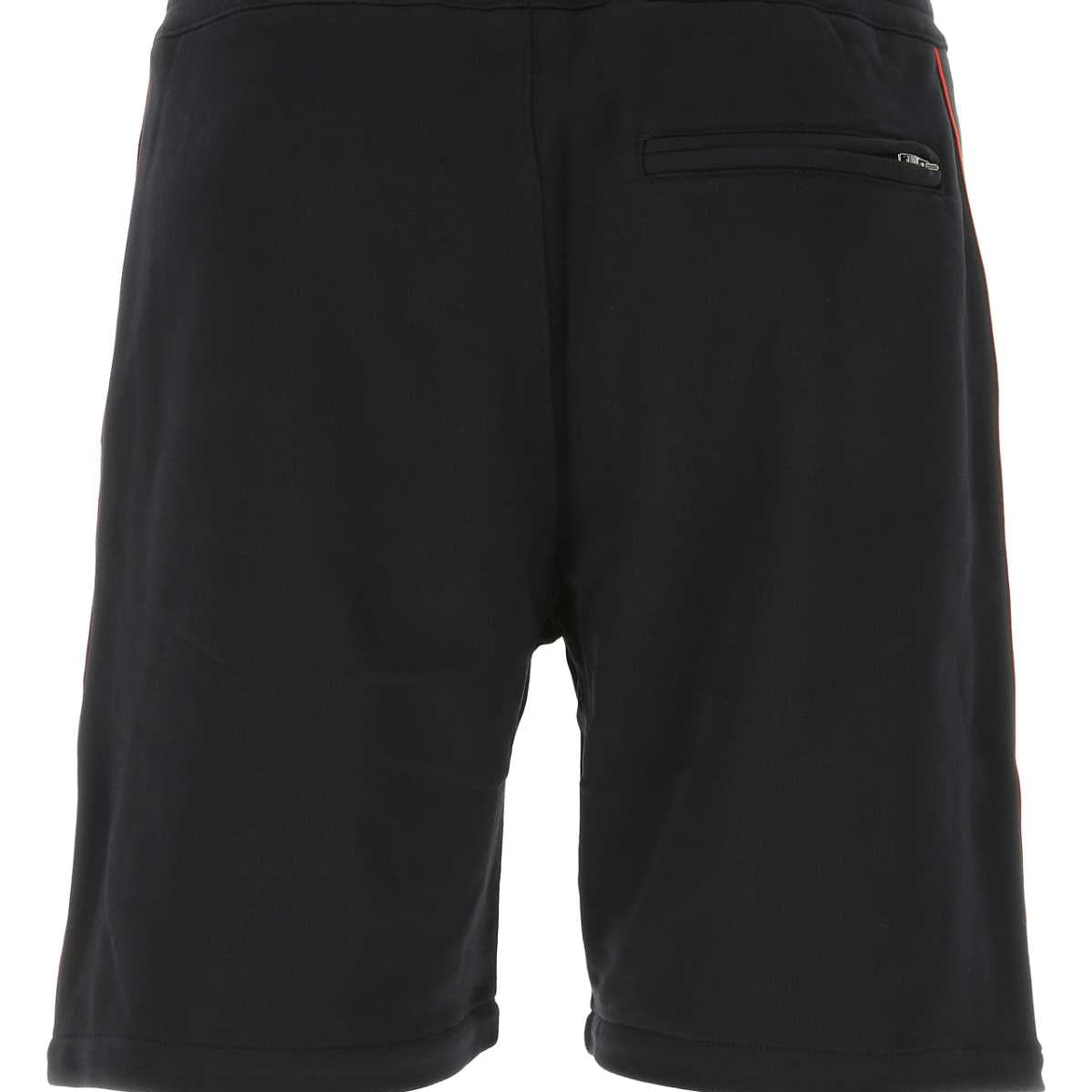 Alexander McQueen Shorts? Alexander Mcqueen Men Black Cotton Bermuda Shorts Everyday Lightweight Designer Shorts