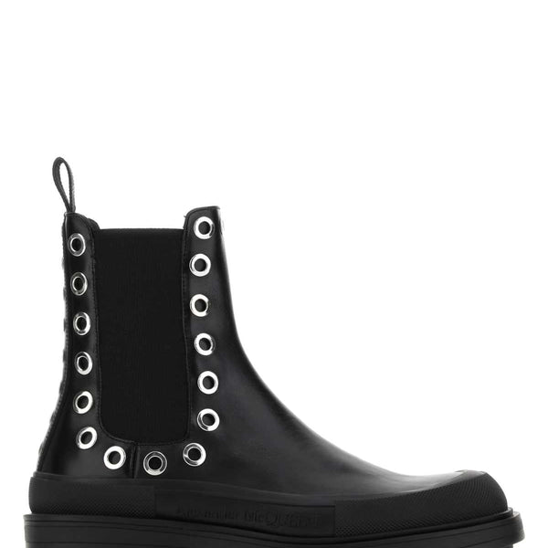 Alexander McQueen boots & booties luxury designer piece front view