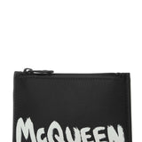 Alexander McQueen premium wallets detail and craftsmanship close-up