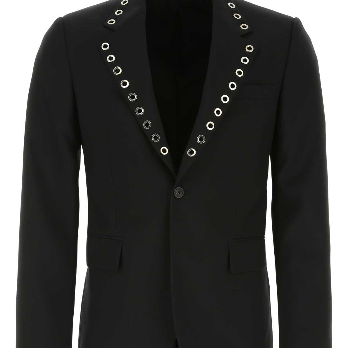 Alexander McQueen Jackets? Alexander Mcqueen Men Black Wool Blazer Luxury Designer Outerwear Jacket