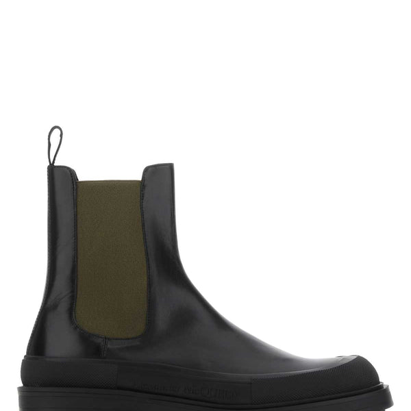 Alexander McQueen boots & booties luxury designer piece front view