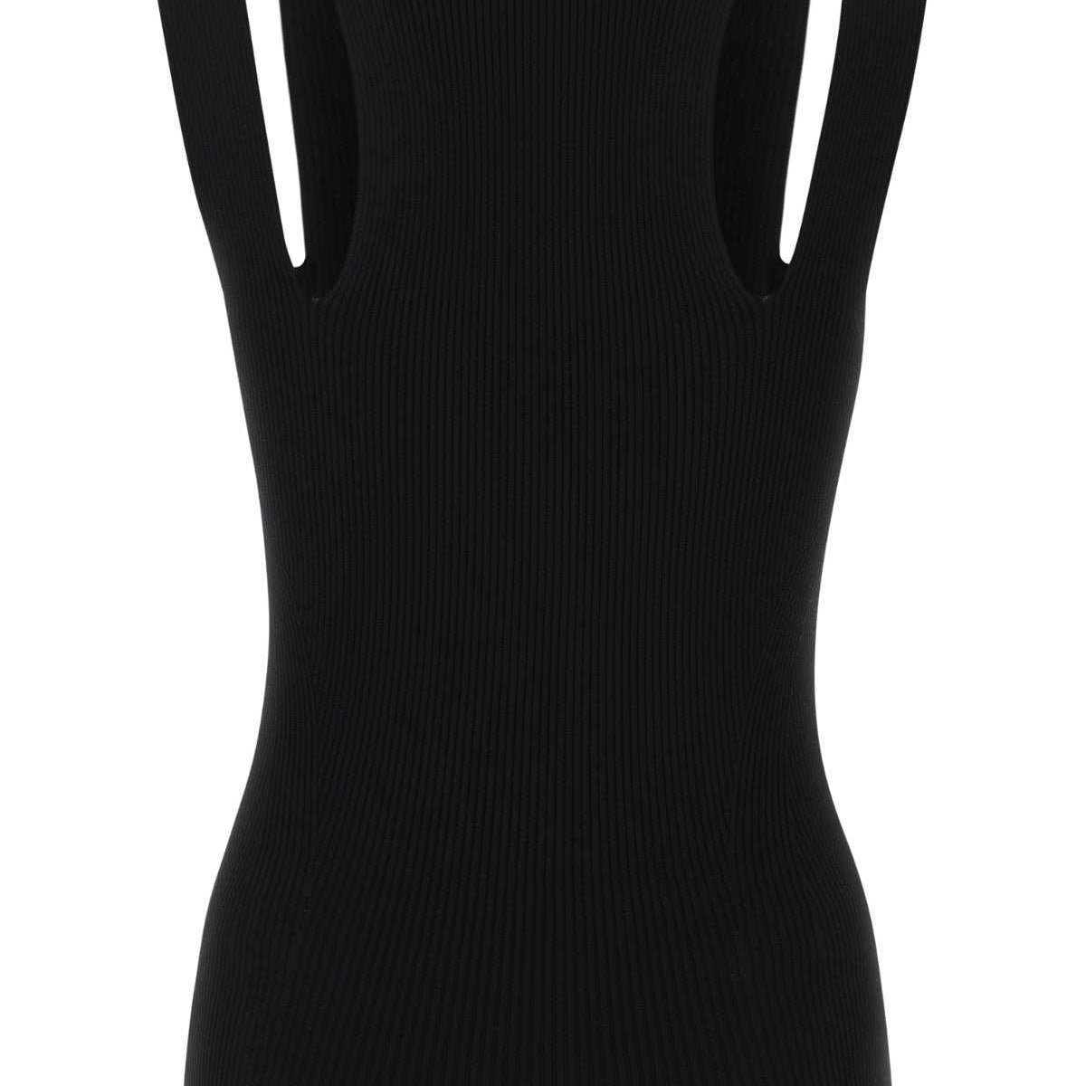 Alexander McQueen Tops? Alexander Mcqueen Women Black Viscose Blend Top Elegant Everyday Designer Top