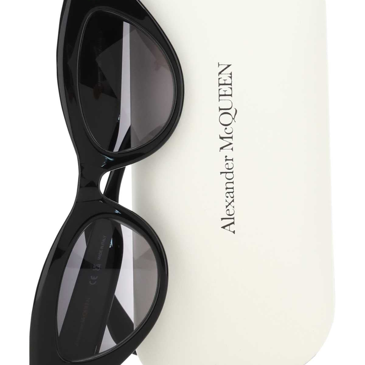 Alexander McQueen sunglasses side profile designer luxury fashion