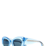 Alexander McQueen sunglasses luxury designer piece front view