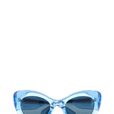 Alexander McQueen premium sunglasses detail and craftsmanship close-up