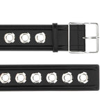 Alexander McQueen premium belts detail and craftsmanship close-up