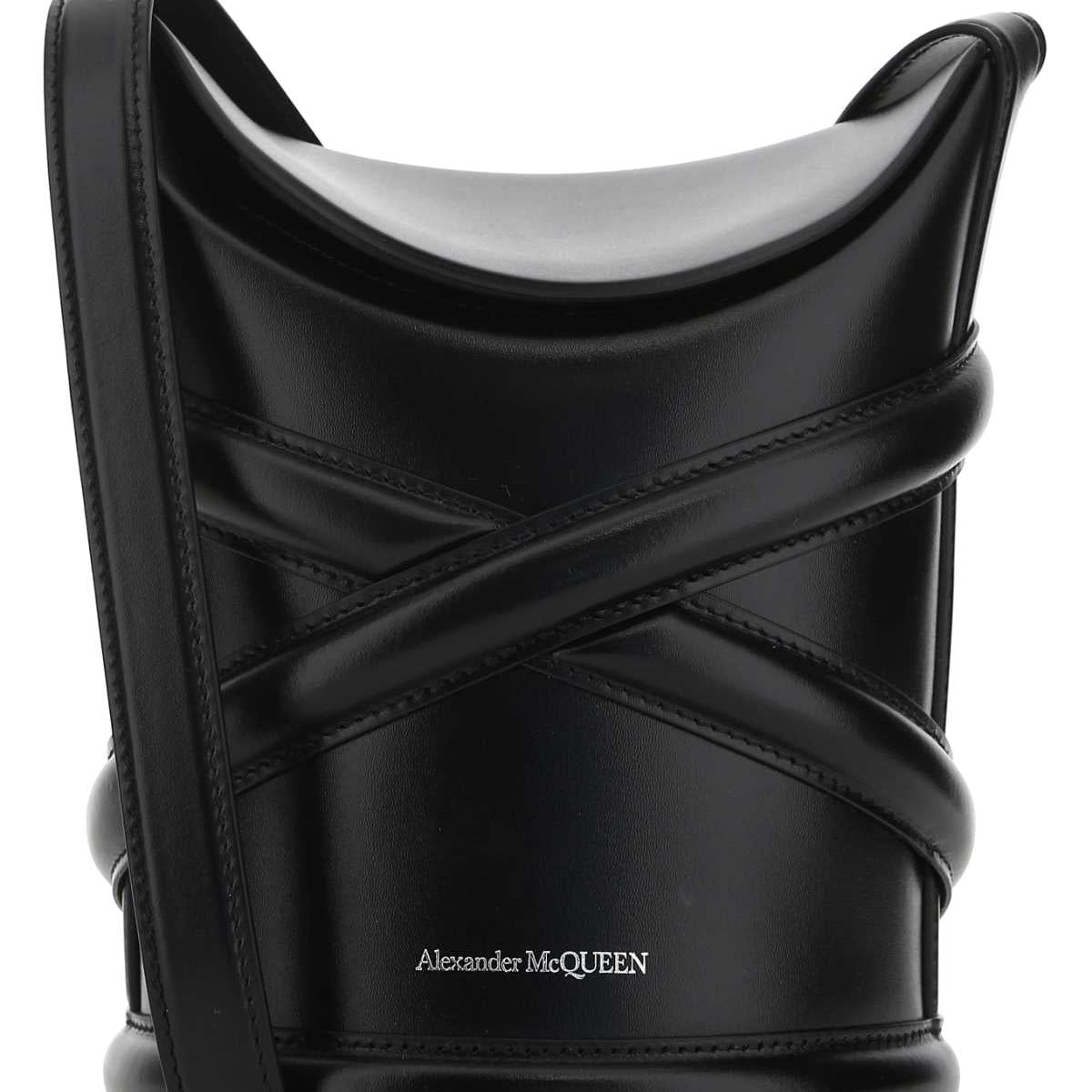 Alexander McQueen shoulder bags luxury designer piece front view