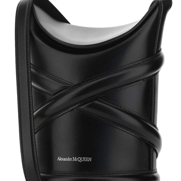 Alexander McQueen premium shoulder bags detail and craftsmanship close-up
