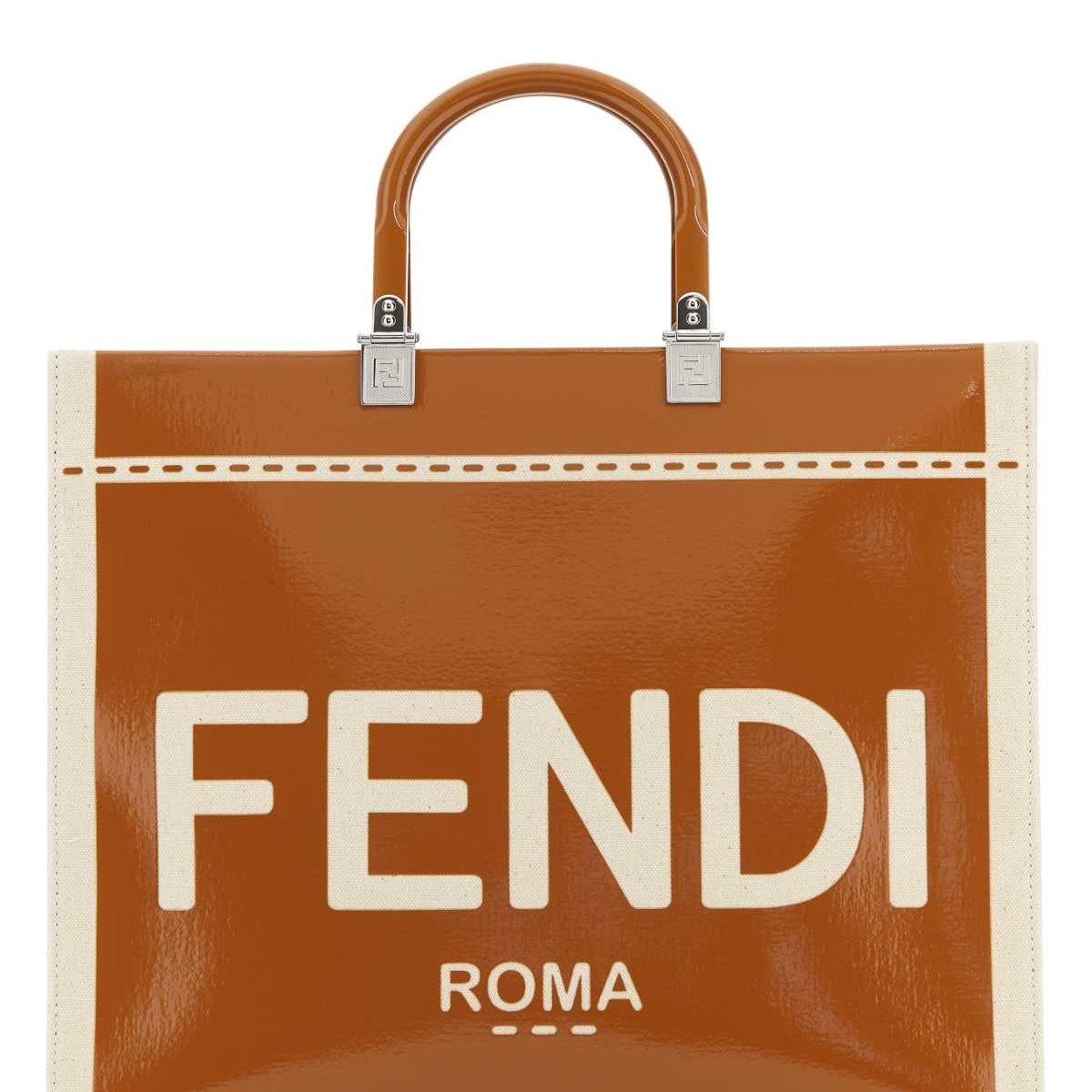Fendi shoulder bags luxury designer piece front view